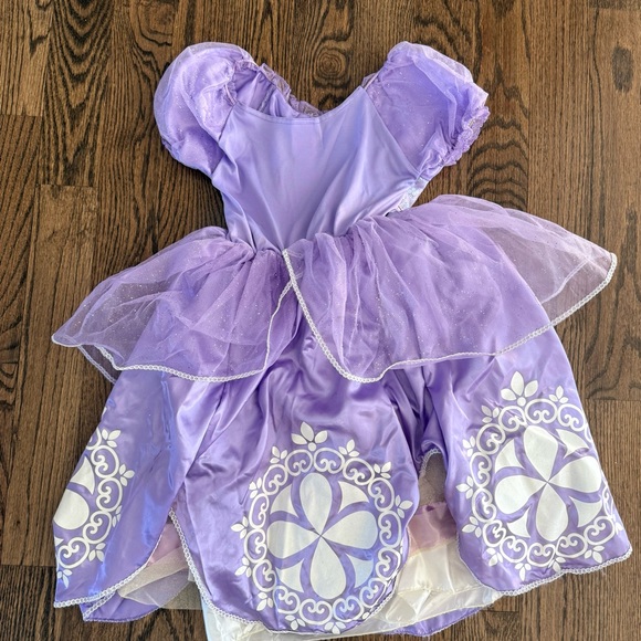 Disney Store Purple Sofia the First Princess Dress Halloween Costume/Up Like New - Picture 3 of 5